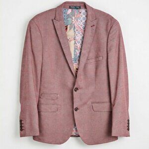 Paisley & Gray Dover Slim Fit Linen-Blend for Men Jacket